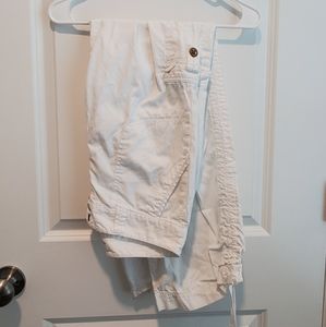 White Express cargo pants